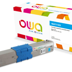 OWA Armor toner kompatibilný s OKI 46471103, 7000st, modrá/cyan