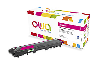 OWA Armor toner kompatibilný s Brother TN-247M, 2300st, červená/magenta