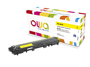 OWA Armor toner kompatibilný s Brother TN-247Y, 2300st, žltá/yellow