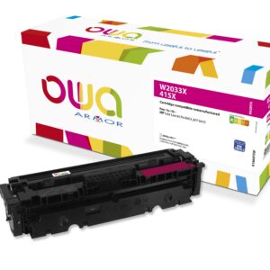 OWA Armor toner kompatibilný s HP W2033X, 415X, 6000st, červená/magenta