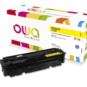 OWA Armor toner kompatibilný s HP W2032X, 415X, 6000st, žltá/yellow