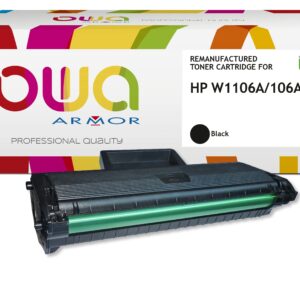 OWA Armor toner kompatibilný s HP W1106A (106A) 1000str, čierna/black