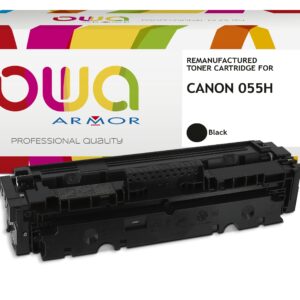 OWA Armor toner kompatibilný s Canon CRG-055H BK, 7600st, čierna/black