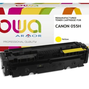 OWA Armor toner kompatibilný s Canon CRG-055H Y, 5900st, žltá/yellow
