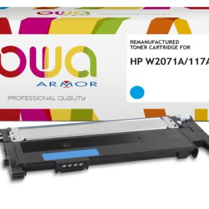 OWA Armor toner kompatibilný HP W2071A, 117A, 700st, modrá/cyan