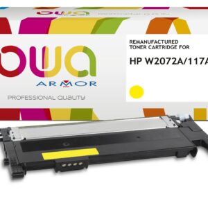 OWA Armor toner kompatibilný s HP W2072A, 117A, 700st, žltá/yellow