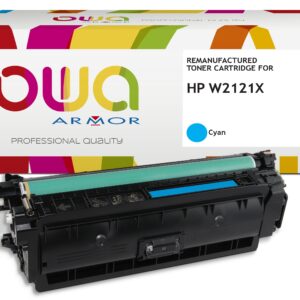 OWA Armor toner kompatibilný s HP W2121X,10000st, modrá/cyan