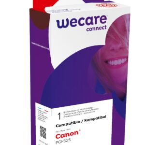 WECARE ARMOR ink-jet kompatibilný s Canon PGi-525, 20ml, čierna/black