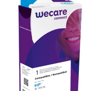 WECARE ARMOR ink kompatibilný s HP CN046AE, modrá/cyan