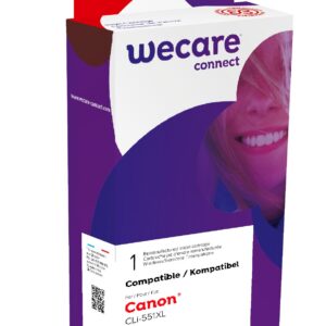 WECARE ARMOR ink kompatibilný s CANON CLi-551XLBK, čierna/black