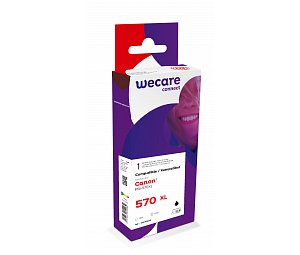 WECARE ARMOR ink kompatibilný s CANON PGi-570XLBK, čierna/black pigm.