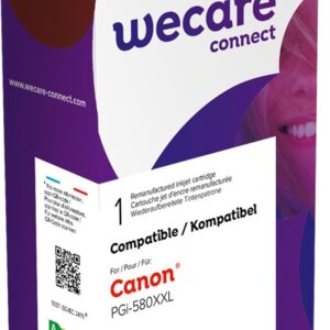WECARE ARMOR ink kompatibilný s CANON PGi-580XXLBK,čierna/black pigm.