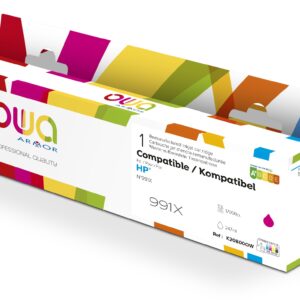 OWA ARMOR ink kompatibilný s HP M0J94AE, červená/magenta, 991X