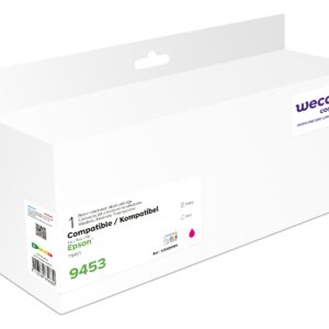 WECARE ARMOR ink kompatibilný s Epson C13T945340, červená/magenta
