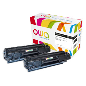 OWA Armor sada kompatibilná s HP CE278AD, 2x2100st, čierna/black