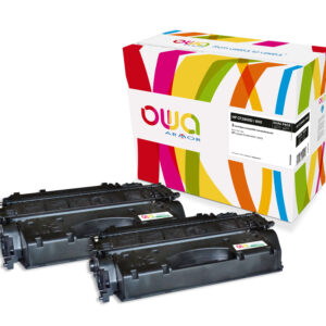 OWA Armor sada kompatibilná s HP CF280XD, 2x6900st, čierna/black