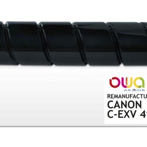 OWA Armor toner kompatibilný s Canon C-EXV49K, 36000st, čierna/black