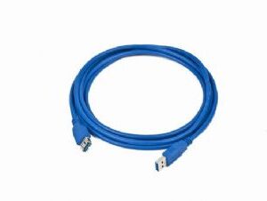 Kábel USB A-A 3m USB 3.0 predlžovací, modrý