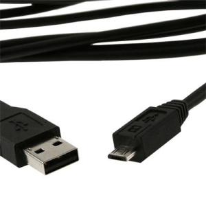 USB Kábel A Male/Micro B Male 2.0 Black HQ 1,8m