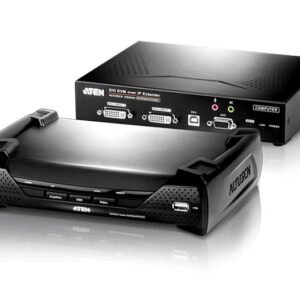 ATEN pre ovládanie DVI KVM DualView OverNET, rack