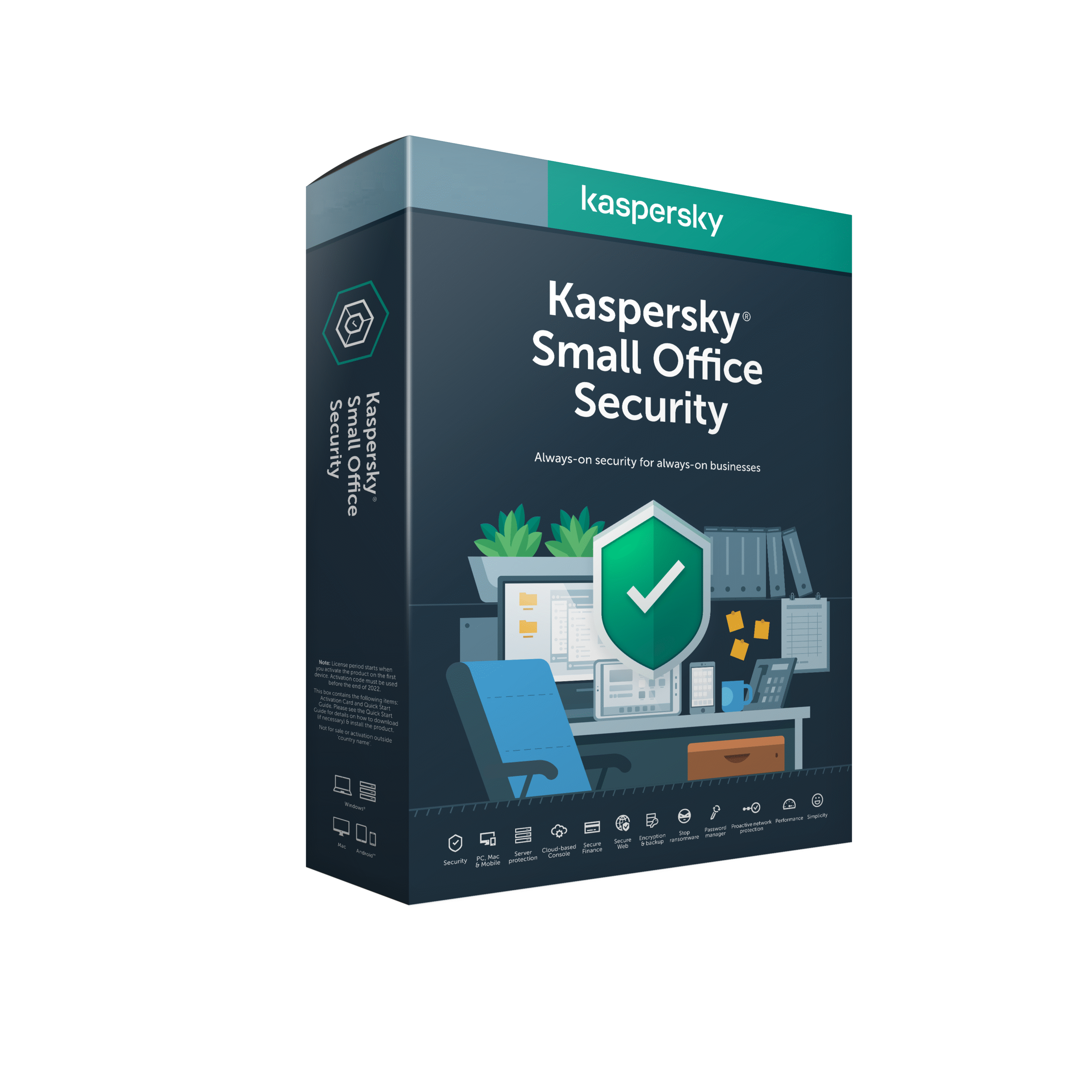 Kaspersky Small Office 5-9 licencií 3 roky Nová