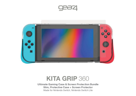 ZAGG GEAR4 D3O kryt na Nintendo Switch Lite transparentný