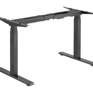 Výškovo nastaviteľný stôl Brateck M08-23DE 2 motory rozsah 620-1280 mm nosnosť 100 kg