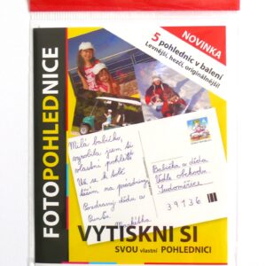 Fotopohľadnica 250g/m2, 10x15 cm, glossy, 5ks/bal