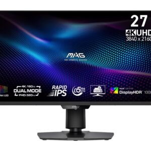 MSI MAG/274UPDF E16M/27"/IPS/4K UHD/160Hz/0,5ms/Čierna/3R