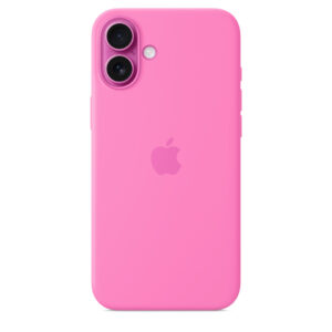 iPhone 16 Plus Silicone Case with MS - Peóny