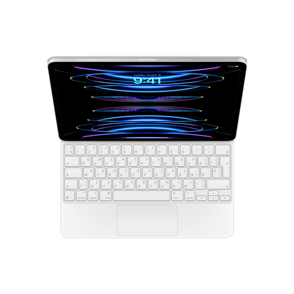 Magic Keyboard pre 13" iPad Air (M2) -UA-White