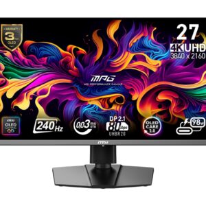 MSI MPG/272URX/26,5"/QD-OLED/4K UHD/240Hz/0,03ms/Čierna/3R
