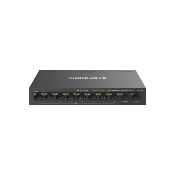 Mercusys MS110CP 8xFE 2xGb(8xPoE+)