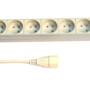 PDU 7x230V,1U,19'', 1x16A IEC320 C20
