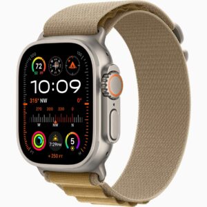 Apple Watch Ultra 2/49mm/Natural/Šport Band/Tan Alpine/Small