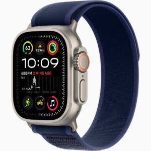 Apple Watch Ultra 2/49mm/Natural/Šport Band/Blue Trail/-M/L