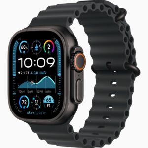 Apple Watch Ultra 2/49mm/Black/Šport Band/Black Ocean