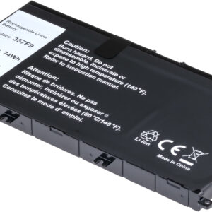 Batéria T6 Power Dell Insprion 15 7559, 7566, 7567, 6660mAh, 74Wh, 6cell, Li-ion