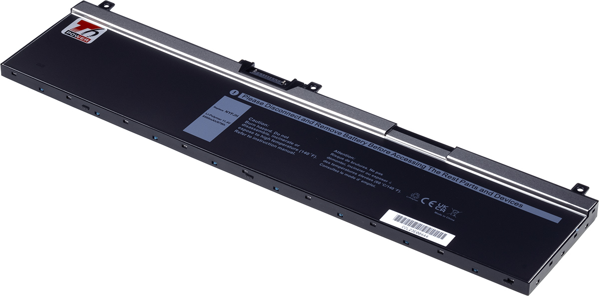 Batéria T6 Power Dell Precision 7530, 7540, 7730, 7740, 8500mAh, 97Wh, 6cell, Li-pol