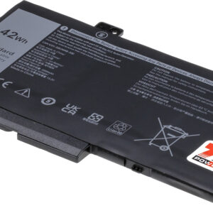 Batéria T6 Power Dell Latitude 5420, 5520, Precision 3560, 3680mAh, 42Wh, 3cell, Li-pol