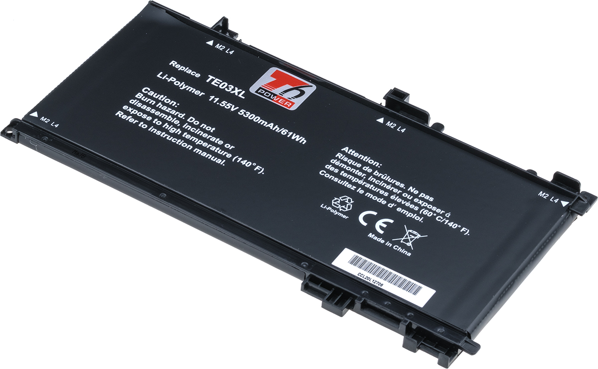 Batéria T6 power HP Pavilion 15-bc000, 15-bc200, Omen 15-ax000, 5300mAh, 61Wh, 3cell, Li-pol