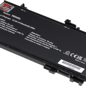 Batéria T6 Power HP Pavilion 15-bc200, 15-dp0000, Omen 15-ax200, 4110mAh, 63Wh, 4cell, Li-pol