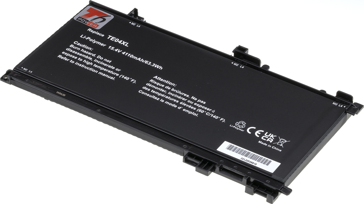 Batéria T6 Power HP Pavilion 15-bc200, 15-dp0000, Omen 15-ax200, 4110mAh, 63Wh, 4cell, Li-pol