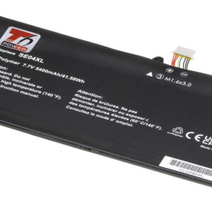 Batéria T6 Power HP Pro X2 612 G2, 5400mAh, 41Wh, 2cell, Li-pol