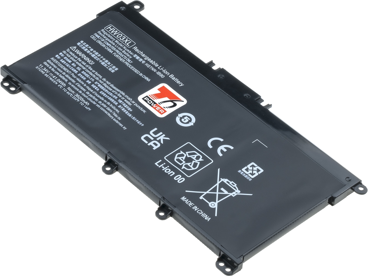 Batéria T6 Power HP Pavilion 15-eh0000, 15-eg0000, 17-cn0000, 250 G9, 3620mAh, 41Wh, 3cell, Li-poly