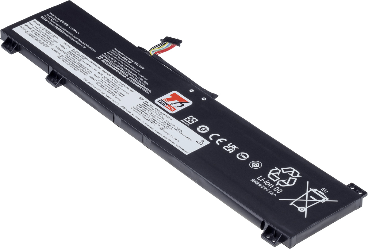 Batéria T6 Power Lenovo Legion 5-15ARH05, 5-15IMH05, 5P-15IMH05, 5335mAh, 80Wh, 4cell, Li-pol
