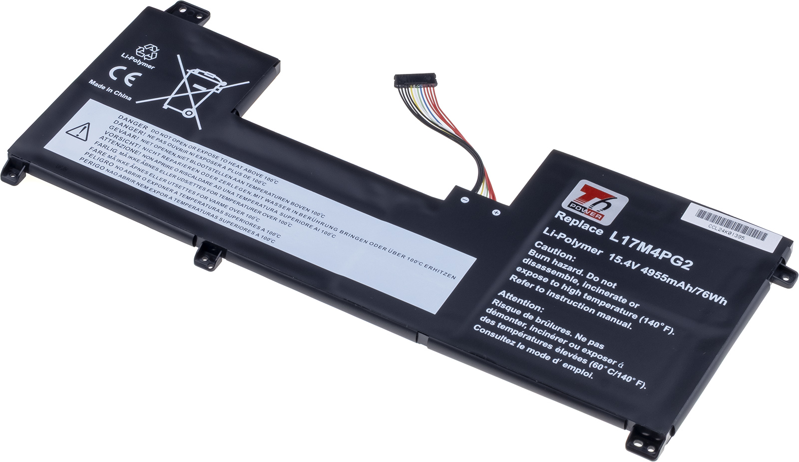 Batéria T6 Power Lenovo Legión Y730-17ICH, Y740-17ICHg, 4955mAh, 76Wh, 4cell, Li-pol