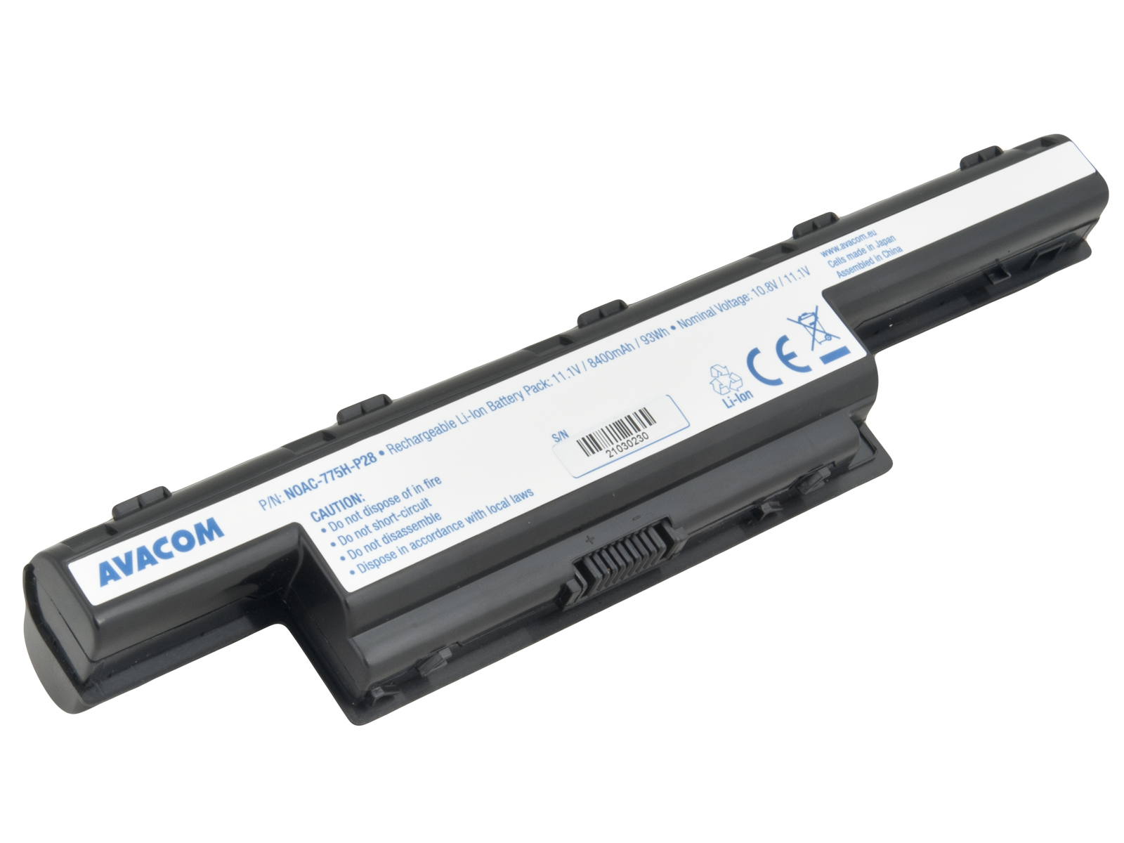 Batéria AVACOM pre Acer Aspire 7750/5750, TravelMate 7740 Li-Ion 11,1 V 8400mAh