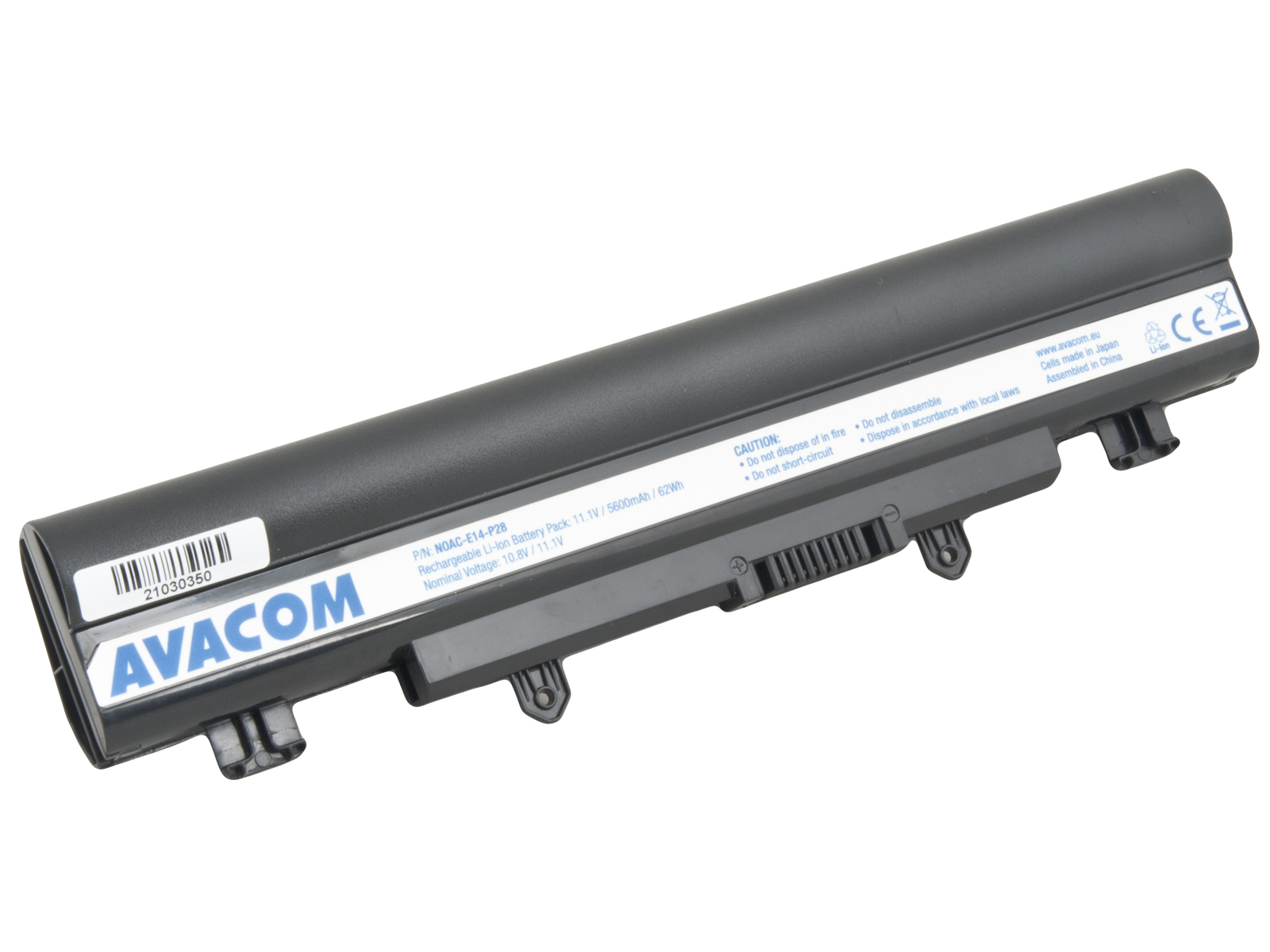 Batéria AVACOM pre Acer Aspire E14, E15, Extensa 2510, TravelMate P256 Li-Ion 11,1 V 5600mAh
