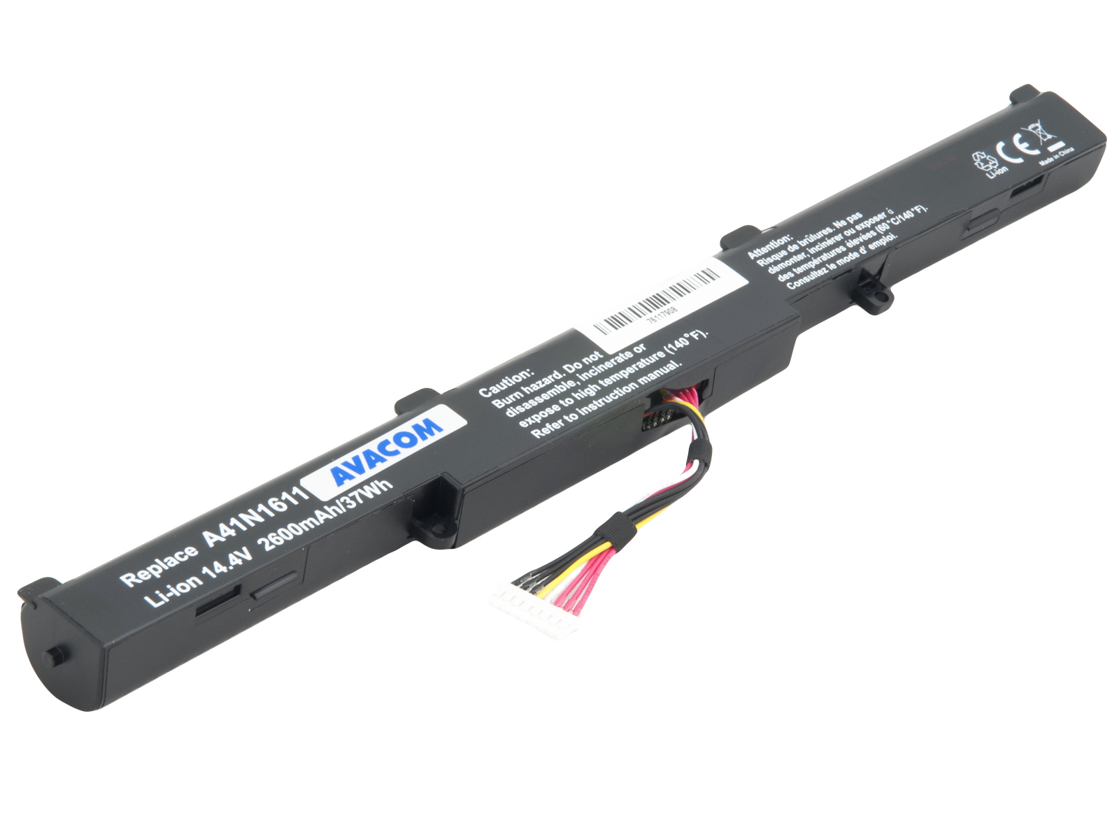 Batéria AVACOM pre Asus G553, GL753, N552 Li-Ion 14,4 V 2600mAh 37Wh